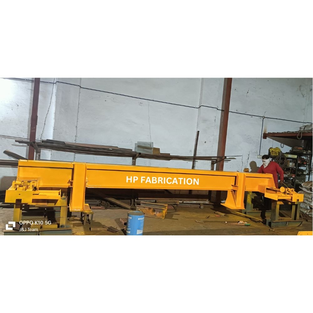 single grider eot crane by hp fabrication